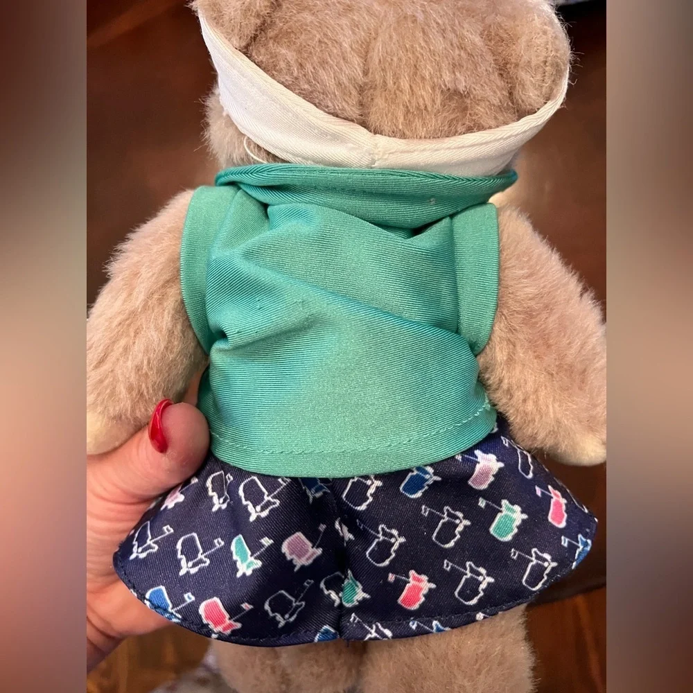 THE MASTERS Augusta National 2022 PGA Golf Tour Girl Plush Commemorative Bear - Picture 7 of 8